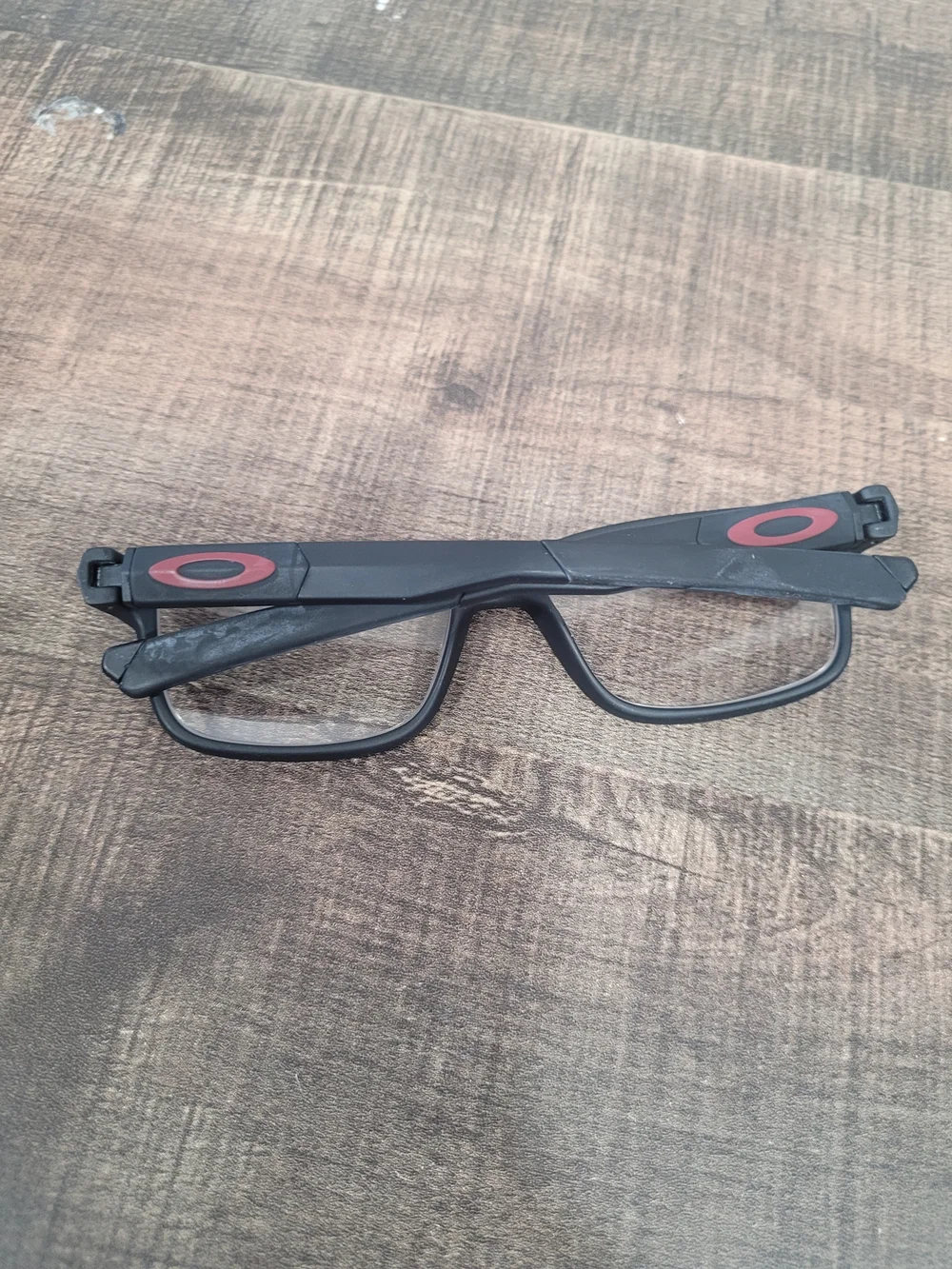 OAKLEY FIELD DAY Matte Black Rectangular Glasses